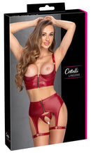CONJUNTO VERMELHO EM VINIL