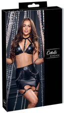 CONJUNTO PRETO EM VINIL