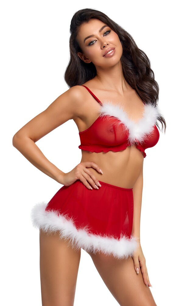 FANTASIA DE NATAL VERMELHO