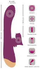 VIBRADOR DE 2 FUNÇÕES