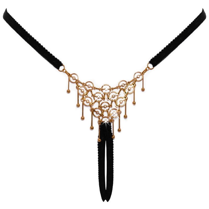 TANGA ABERTA COM PENDENTES TAM. S/L