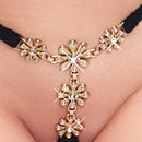 STRING ABERTA COM UMA JOIA EM FLORES TAM. S/L