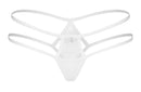 TANGA ARROWEL BRANCA COM TIRAS