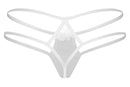 TANGA ARROWEL BRANCA COM TIRAS