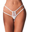 TANGA ARROWEL BRANCA COM TIRAS