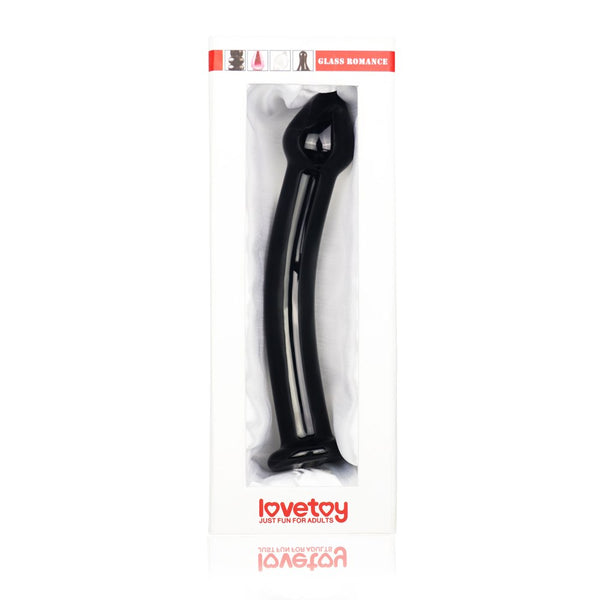 DILDO ROMANCE EM VIDRO 7.5"