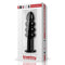 DILDO ROMANCE CZARNY EM VIDRO 5.5"