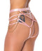 ARNÊS SEXY DE LUXO ROSA TAM. ÚNICO