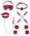 KIT BONDAGE COM 6 PEÇAS