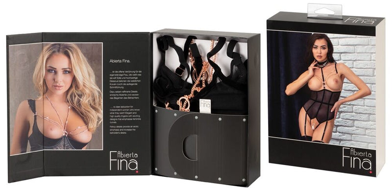 BODY ABIERTA FINA PRETO BONDAGE