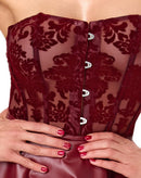 MINI VESTIDO CORPETE SEM ALÇAS