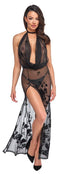 VESTIDO TRANSPARENTE NOIR