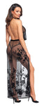 VESTIDO TRANSPARENTE NOIR