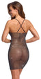 VESTIDO BRILHANTE TAM. ÚNICO