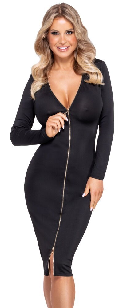 VESTIDO PRETO COMPRIDO
