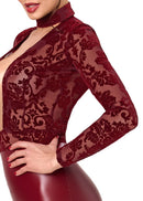 MINI VESTIDO COM MANGAS COMPRIDAS
