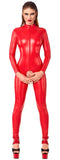 MACACÃO EFEITO MOLHADO VERMELHO