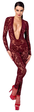 MACACÃO AVELUDADO SEMI TRANSPARENTE