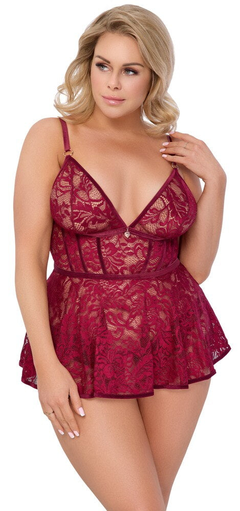CAMISA DE NOITE E TANGA COTTELLI