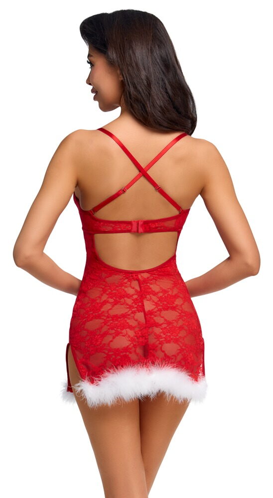 FANTASIA DE NATAL VERMELHO