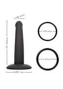 ARNÊS DE COXA COM DILDO EM SILICONE