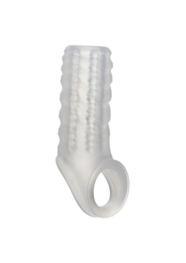 MANGA PARA O PÉNIS EM SILICONE COM ABERTURA