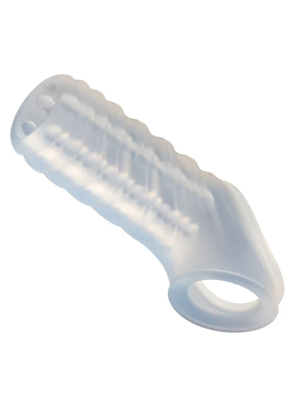 MANGA PARA O PÉNIS EM SILICONE COM ABERTURA