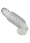 MANGA PARA O PÉNIS EM SILICONE COM ABERTURA