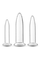 KIT DE 3 PLUGS DE VIDRO
