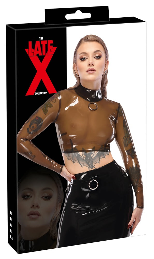 CAMISOLA CURTA DE LÁTEX