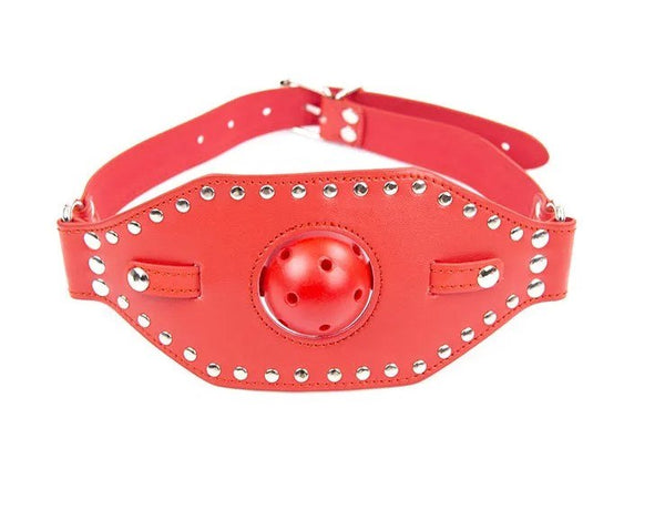 MORDAÇA BALL GAG VERMELHA PASSION TOYS