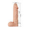 ARNÊS COM DILDO E VIBRAÇÃO 9.4