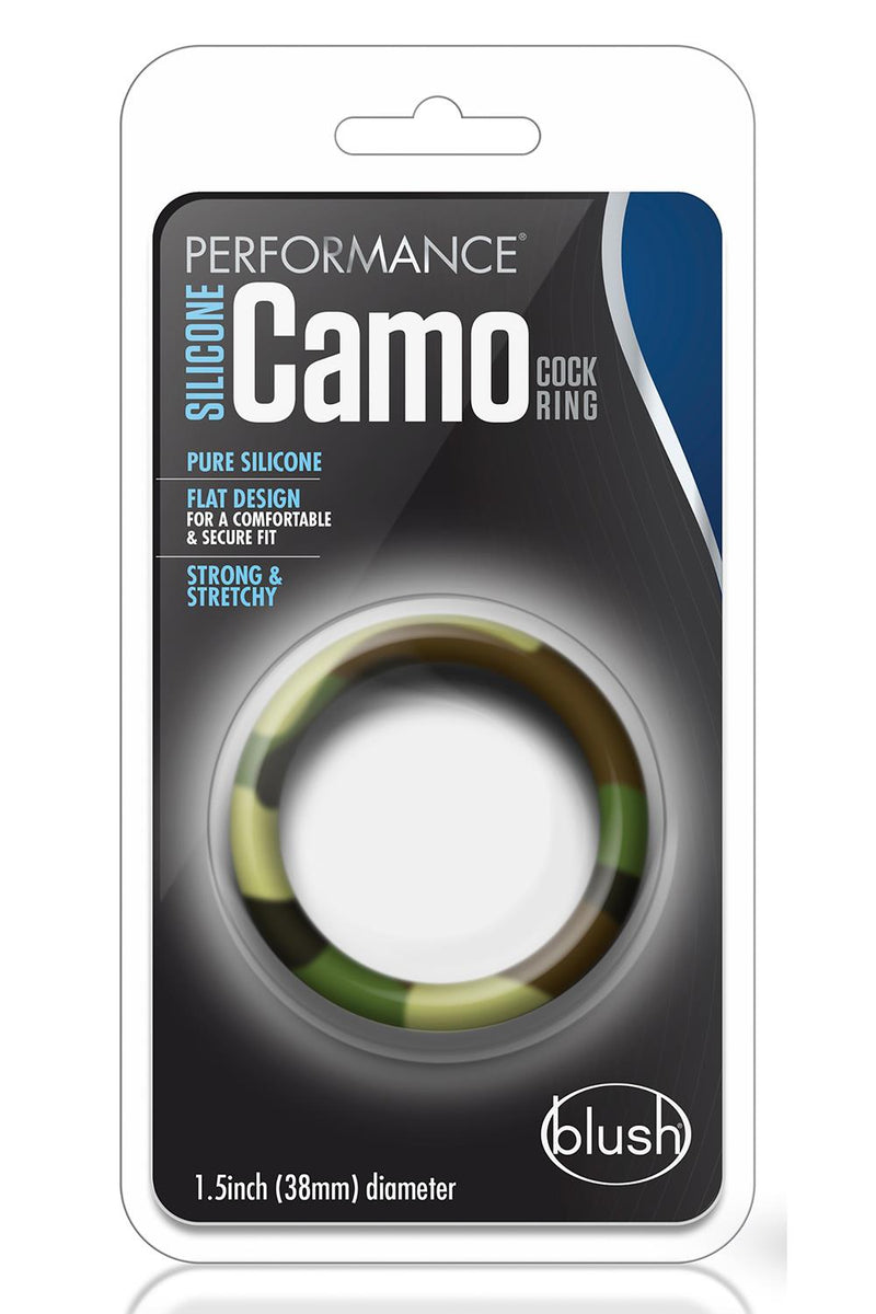 ANEL PARA O PÉNIS CAMO EM SILICONE