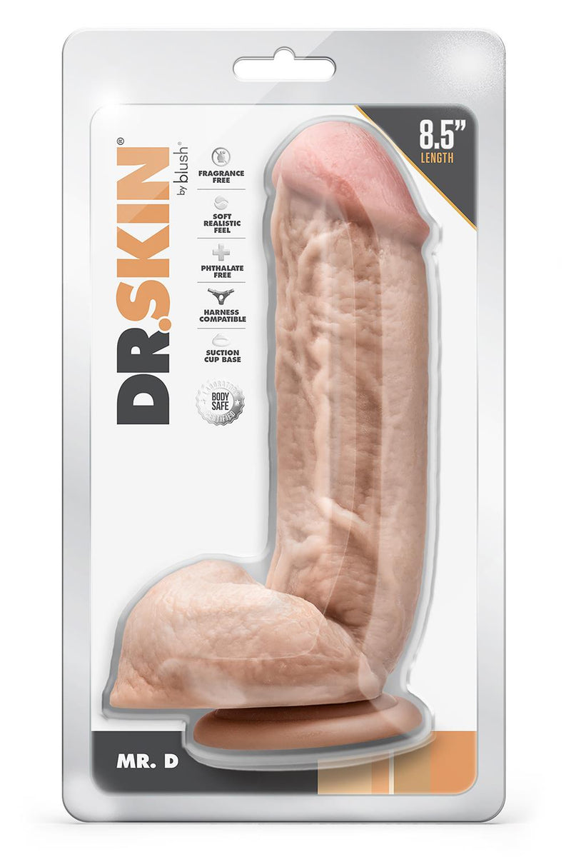 DILDO REALISTICO DR. SKIN 8.5"