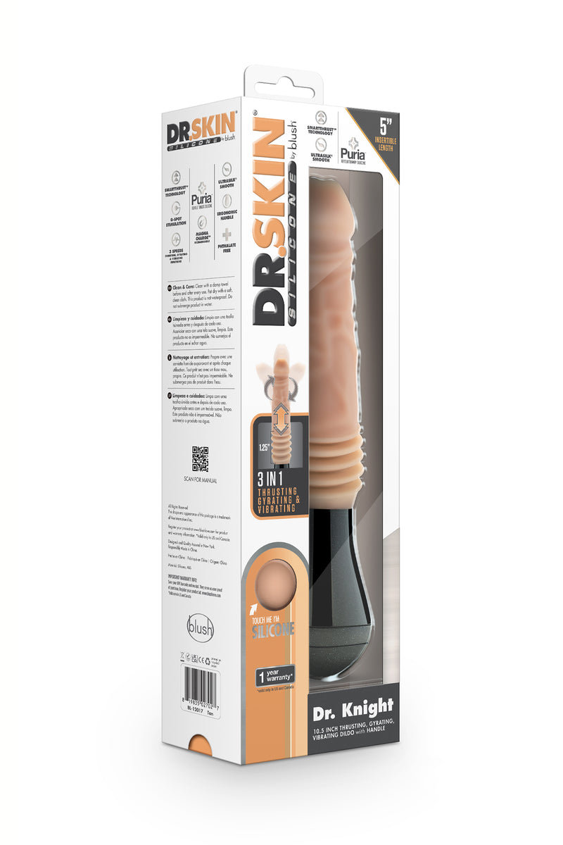 VIBRADOR  KNIGHT THRUSTING GIRATÓRIO