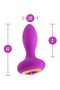 CHSRM PLUG ANAL COM VIBRAÇÃO USB