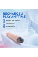 VIBRADOR REALISTA VANILLA ICE AU NATUREL USB