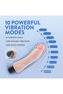 VIBRADOR REALISTA VANILLA ICE AU NATUREL USB