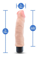 VIBRADOR REALISTA BIG EASY BEIGE AU NATUREL USB