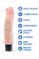 VIBRADOR REALISTA BIG EASY BEIGE AU NATUREL USB