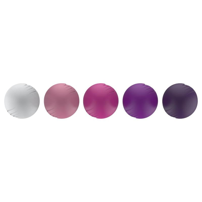 CONJUNTO DE 5 BOLAS KEGEL DE PESOS DIFERENTES