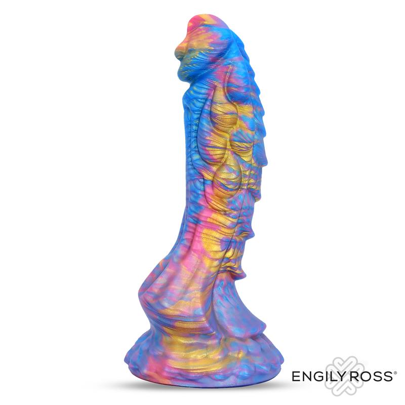 DILDOX BY ENGILY ROSS DRAKEON DILDO DRAGÃO SILICONE LÍQUIDO 18 CM