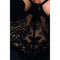 CAMISA DE NOITE E TANGA TONYA PRETO PASSION