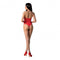 BODY BS094 VERMELHO EROTIC LINE PASSION TAM. ÚNICO