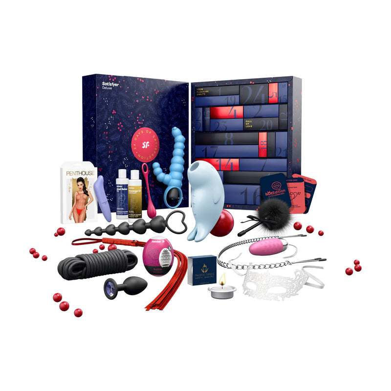 CALENDÁRIO DO ADVENTO DELUXE SATISFYER 2024 - EDIÇÃO LIMITADA