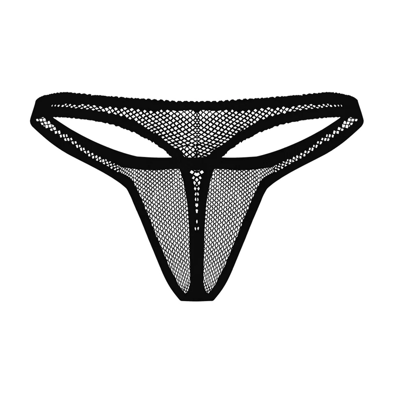 TANGA DE REDE PRETA
