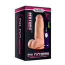 VIBRADOR REALISTA COM CONTROLO REMOTO RED EAGLE 17 CM