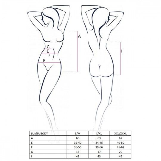 BODY LUMIA PRETO PASSION