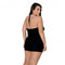 CAMISA DE NOITE E TANGA MIRACLE PRETA TAMANHO QUEEN PASSION