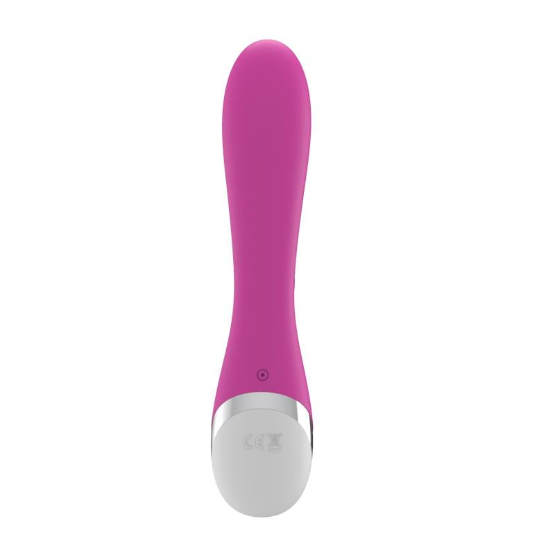 VIBRADOR DUPLO USB SILICONE ROSA